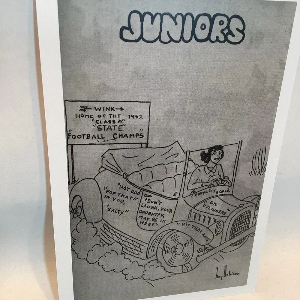 Roy Orbison WINK High School Illustration Series FULLSET Postcard Gift Set 6 NEW